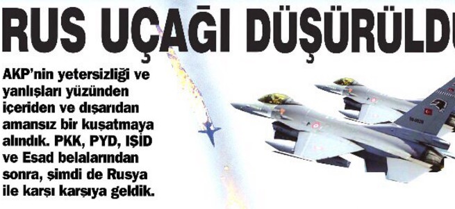 Milliyetçi gazete Ortadoğu Rusya'yı savundu