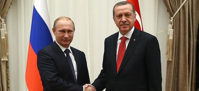 Erdoğan ve Putin arasında ilk buluşma Paris'te