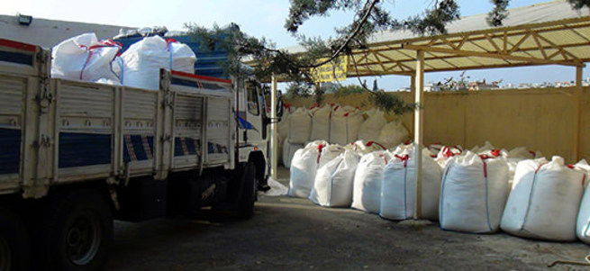 Gaziantep'te 120 ton amonyum nitrat ele geçirildi