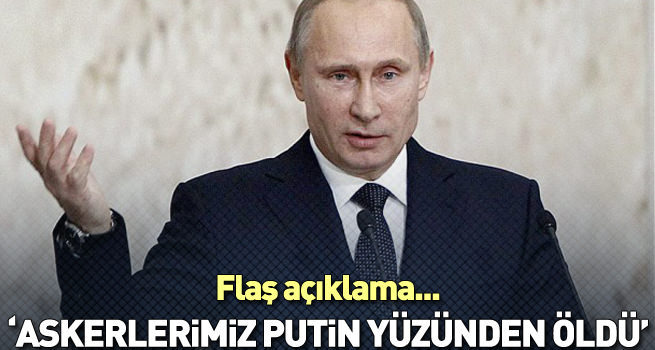 Rus Profesör: Askerlerimiz Putin yüzünden öldü