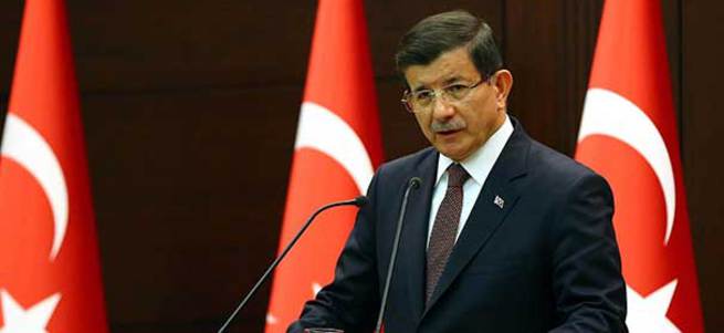 Davutoğlu: Demirtaş, Tahir Elçi'yi öldürenlere fırsat verdi