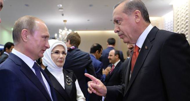 Putin'den Erdoğan'a özür