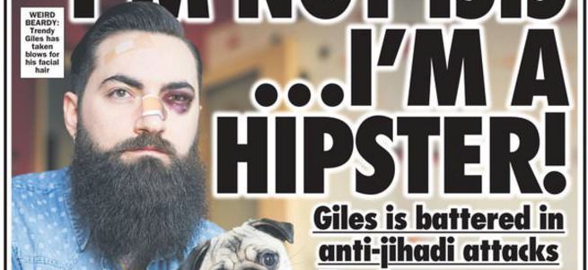 Londra'da hipster'ı IŞİD militanı sanıp dövdüler