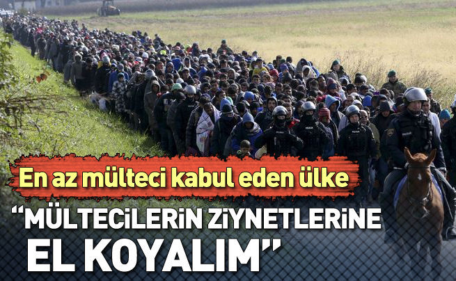 Danimarkalı bakan mültecilerin takılarına el koyacak