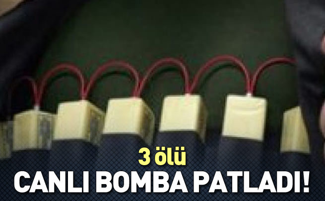 Lübran'da canlı bomba patladı: 3 ölü