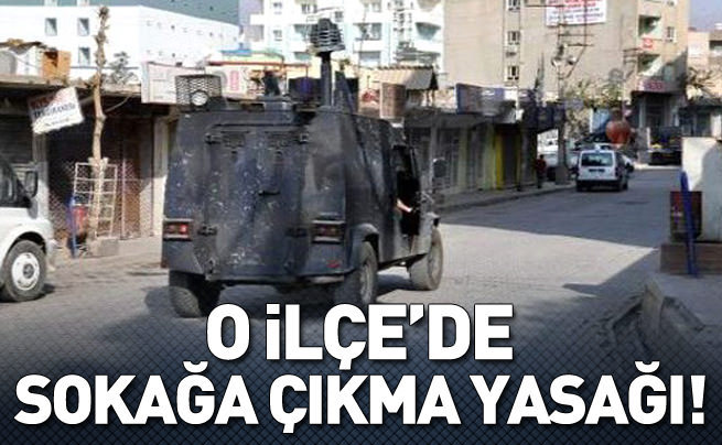 Nusaybin'de sokağa çıkma yasağı