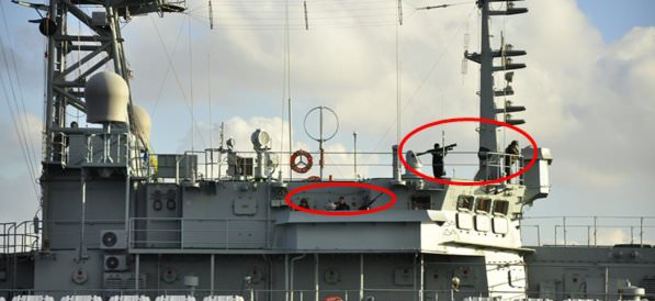 Rus gemisi boğazdan geçerken füze gösterdi