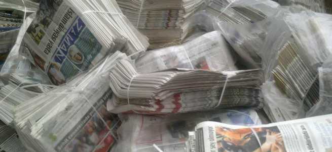 Zaman Gazetesi'nin hurda deposu deşifre oldu!