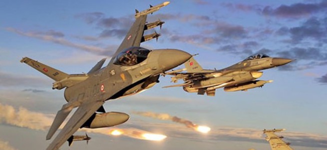 TSK'dan hava operasyonu! F16'lar vurdu