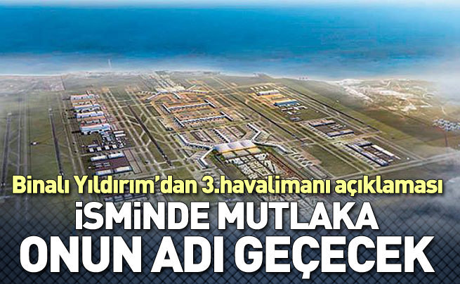 3. havalimanı 2018'in ilk çeyreğinde biter
