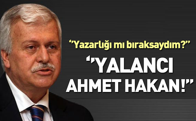 Gülerce'den Ahmet Hakan'a cevap