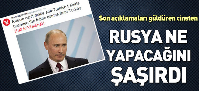 Rusya'da Türkiye karşıtı tişört imalatı durdu