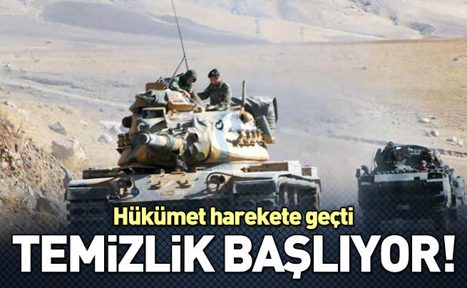 Hükümet düğmeye bastı! Temizlik başlıyor