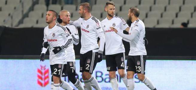 Beşiktaş, Türkiye Kupası'na 3 puanla başladı