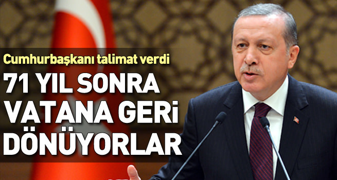 Cumhurbaşkanı talimat verdi, Ahıska Türkleri vatana kavuşuyor
