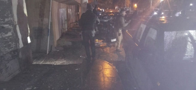 Diyarbakır'da polise bombalı saldırı kamerada