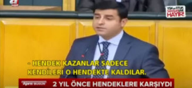 Demirtaş'ın ikiyüzlülüğünü ortaya koyan görüntüler!