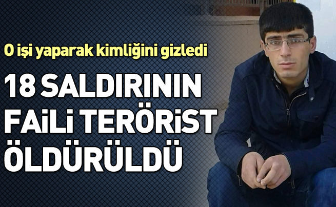 18 saldırının faili terörist öldürüldü