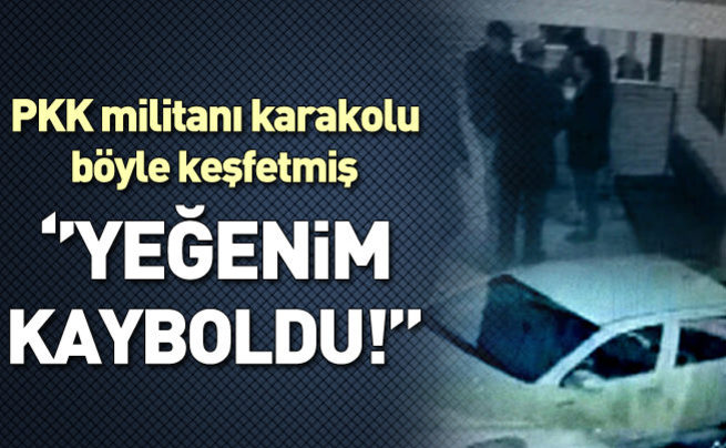 PKK'lı saldırgan Polis Merkezi'nde böyle keşif yapmış!