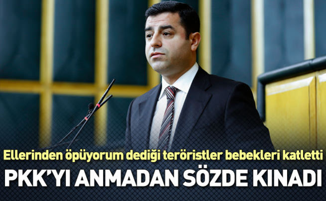 Demirtaş'tan 'Çınar saldırısı' açıklaması