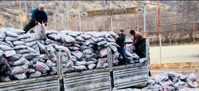 Yoksullara kömür yardımı