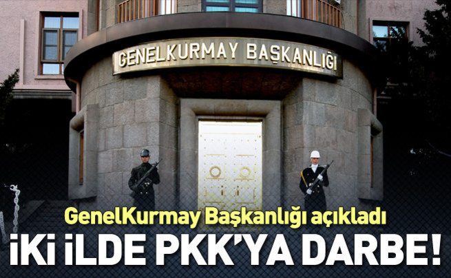 Genelkurmay Başkanlığı: 17 terörist etkisiz hale getirildi