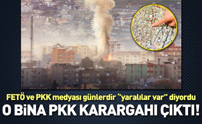 O bina PKK’nın karargahı