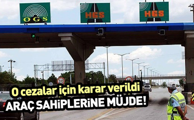 2014 yılına ait HGS cezaları yeniden hesaplanacak