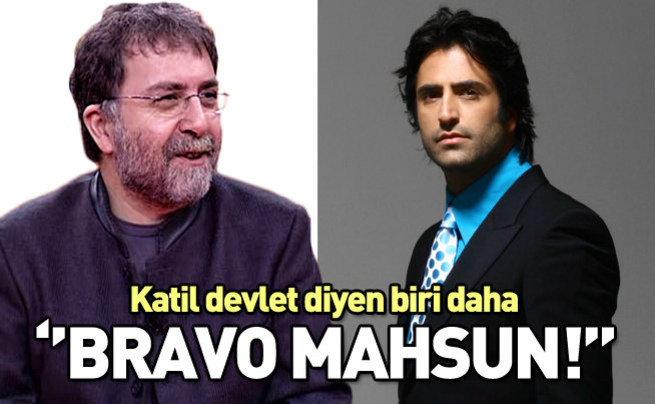Mahsun Kırmızıgül'e Ahmet Hakan destek oldu