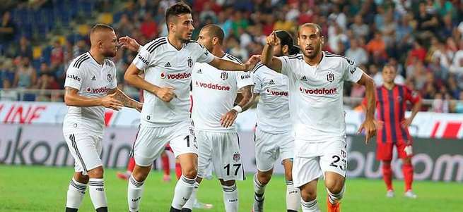Beşiktaş'ın yeni transferleri sahada