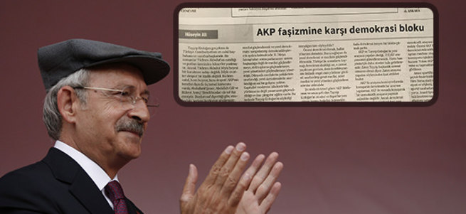 CHP ve PKK’nın dili aynı