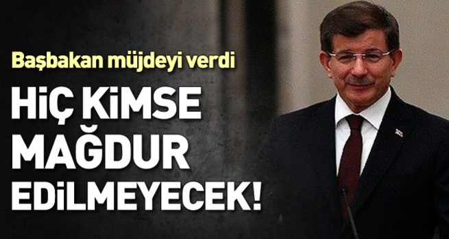 Başbakan'dan büyük müjde
