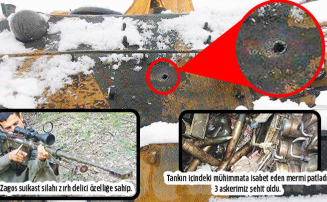 PKK ABD silahıyla vuruyor