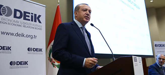 Erdoğan'ın IMF'yle ilgili sözleri salonda büyük alkış aldı