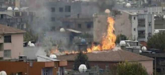 Cizre'de yangın: 9 ölü, 25 yaralı