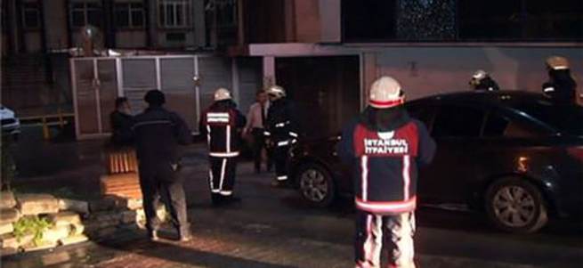 Yeni Şafak binasına saldırı anının görüntüleri