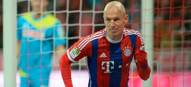 Robben geliyor