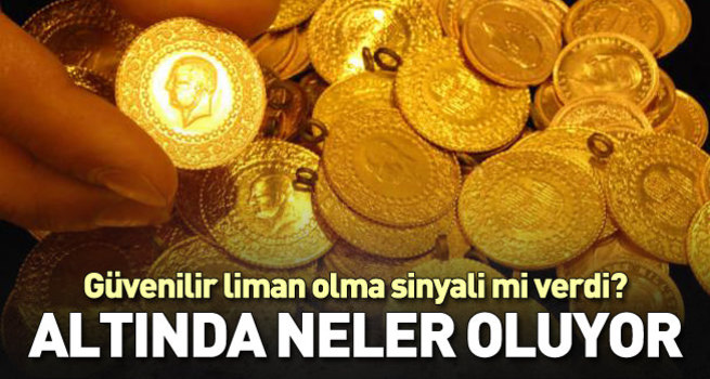 Altın son üç yılın acısını çıkarıyor