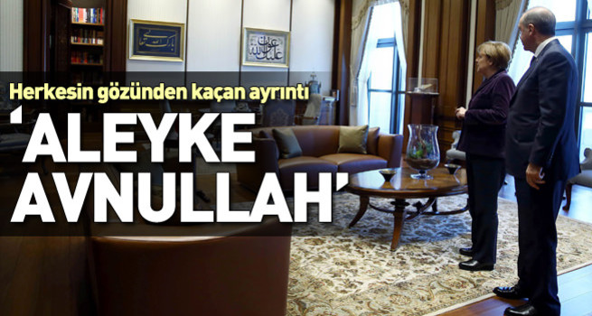 Erdoğan ile Merkel’i karşılayan Üçüncü Selim zamanından kalma hattın öyküsü