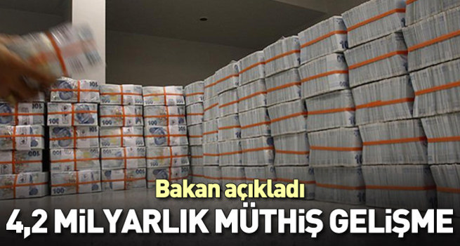 Bütçe ocak ayında fazla verdi