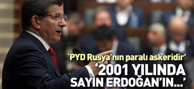 Davutoğlu: 2001 yılında Erdoğan'ın öncülüğünde yola çıktık