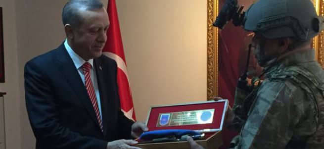 Cumhurbaşkanı Erdoğan'dan JÖAK'a ziyaret