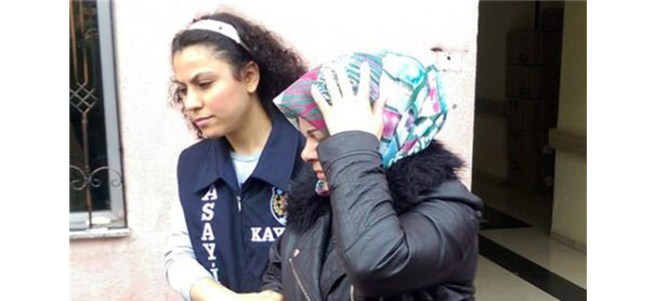 Altınlarla kaçmaya çalışan gelin otobüste yakalandı