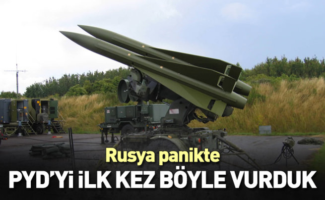 PYD hedefleri ilk kez böyle vuruldu