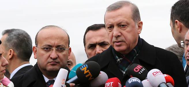 Erdoğan cuma namazı sonrası konuştu
