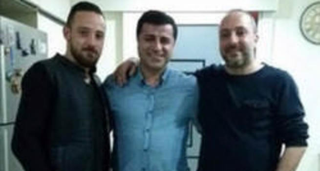 Demirtaş Deniz Naki'yi ziyaret etti!