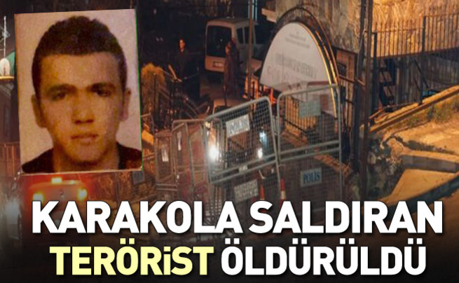 Karakola saldıran terörist öldürüldü