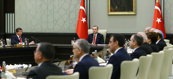 Bakanlar Kurulu Cumhurbaşkanlığı Külliyesi'nde toplandı
