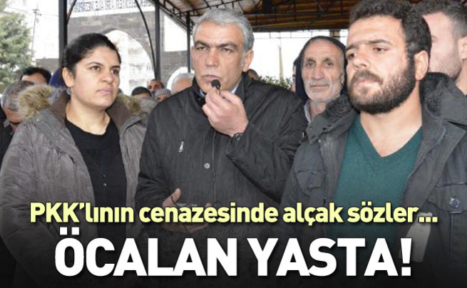 Dilek Öcalan PKK'lının cenazesine katıldı!