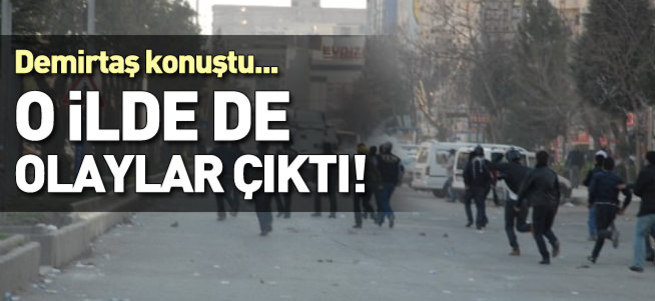 Demirtaş'ın mitinginden sonra Batman karıştı!